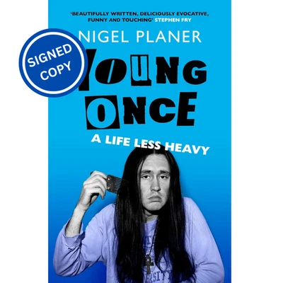 Signed Book - Young Once by Nigel Planer First Edition 1st Print - Image 1 of 3