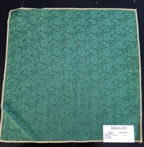 BAILEY & GRIFFIN Birch Damask in Hunter 17 1/4 x 17 1/2"  Fabric Sample - Picture 1 of 3