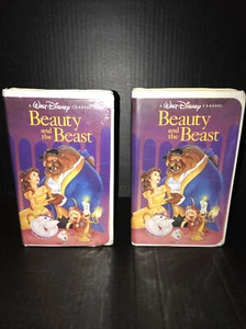 Walt Disney Classic Beauty and the Beast BLACK DIAMOND VHS Banned RARE ! - Picture 1 of 4