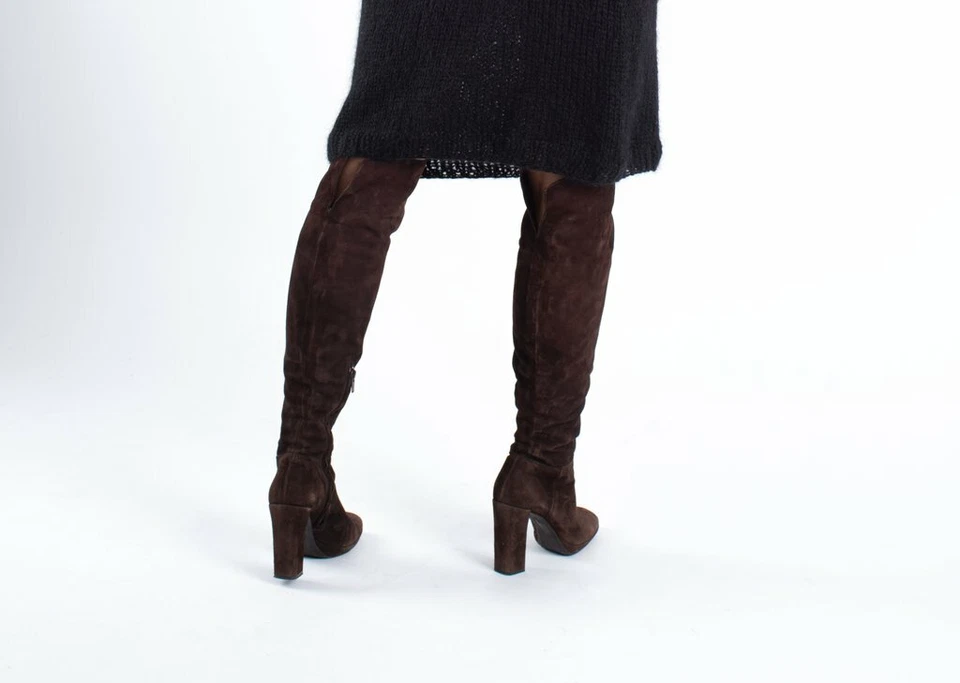 Botas altas de ante marrón Vic Matie, EU 37 Foto 1 de 4