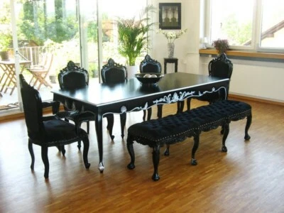 Esstisch Set Silber - Bild 1 von 4