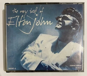 ELTON JOHN -THE VERY BEST OF ELTON JOHN- 1990 MEXICAN DOUBLE CD ALBUM ROCK POP - Picture 1 of 3