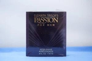 PASSION BY ELIZABETH TAYLOR FOR MEN AFTER SHAVE 4 FL OZ - NEW IN BOX - Picture 1 of 3