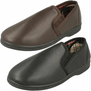 Herren Anthony Freizeit Innen Lounge Haus Winter Hausschuhe Rosebank - Bild 1 von 15