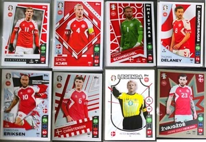 8 Karten EURO 2024 LIDL Topps Match Attax DÄNEMARK Scheichel Hojbjerg Eriksen Kjaer - Bild 1 von 1
