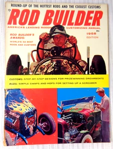 1958 ROD BUILDER Magazine Vol 3 No 1 Buick Olds Chevy Dodge Ford NHRA Dragsters - Picture 1 of 4