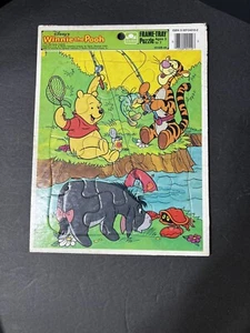 Vtg Disney’s Classic Winnie The Pooh , Mickey , Duck Tales & Donald Duck Puzzles - Picture 1 of 4