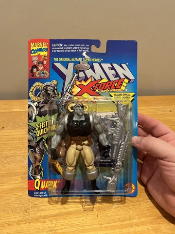 Quark X-Men X-Force Toy Biz 1994 Action Figure Vintage Marvel Cover