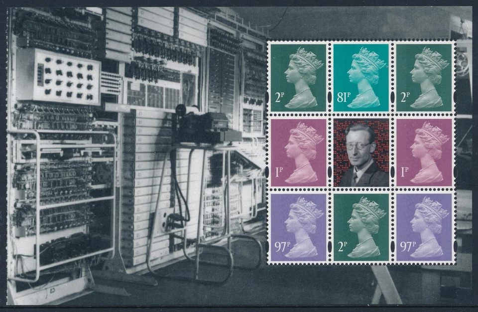 2015 GB INVENTIVE BRITAIN BOOKLET PANE SG U3070m FINE MINT MNH from DY12 - image 1 of 1