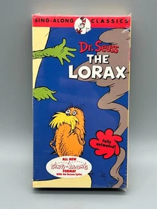 Dr. Seuss THE LORAX 1994 Sing Along Animated VHS BRAND NEW SEALED! - Picture 1 of 6