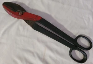 Wiss 17" Industrial Tin Snips #5 Straight Cut 17-1/4" Length Great Condition - Picture 1 of 6