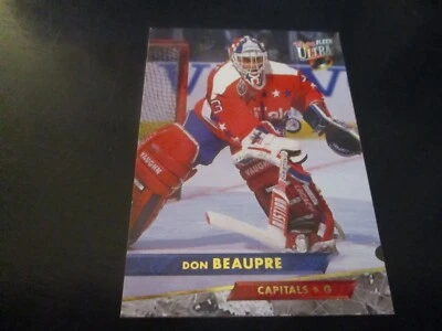 don beaupre   (washington capitals - goalie)   1993/94 fleer ultra card #28 mint - Image 1 of 2