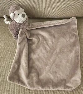 Jellycat Brown Bashful Monkey Soother Plush Baby Security Blanket Lovey 13" - Picture 1 of 5