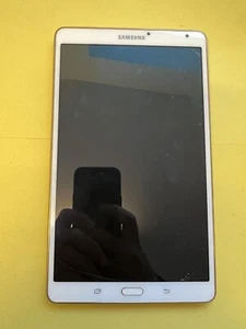 Tablette Android Samsung Galaxy Tab S 8,4" SM-T700 blanche ne fonctionne pas - Photo 1/2