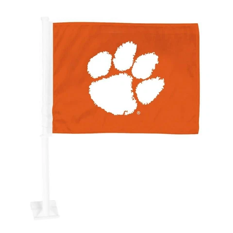 Clemson Tigers NCAA  Car Flag Home & Away  ( set of two ) Rico Cover