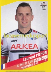 A12 LAURENT PICHON # TEAM ARKEA SAMSIC STICKER PANINI UPDATE TOUR DE FRANCE 2019 - Picture 1 of 2