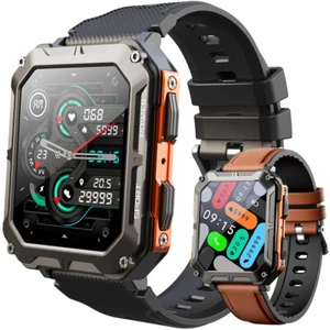 Smart Watch Military Tactical Men Sport Heart Rate Fitness Tracker Wristwatch C - Picture 1 of 20