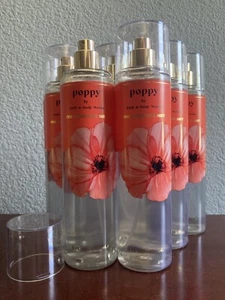 NEW Bath Body Works POPPY Fine Fragrance Mist Spray Splash 8 oz MULTIPLE AVAIL - Picture 1 of 1