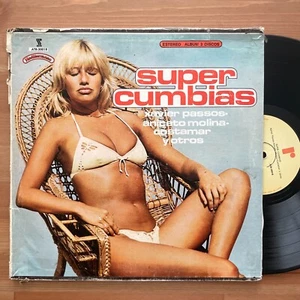 SUPER CUMBIAS 1978 3-LP BOX SET Xavier Passos Aniceto Molina +More VG+/EX MEXICO - Picture 1 of 2