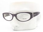 Prada VPR 03P MAT-1O1 Eyeglasses Frames Glasses Violet Purple on Print 53-17-140