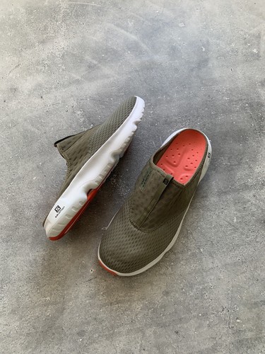 SANDALI SALOMON RX SLIDE VERDE OLIVA TAGLIA US 13 UK 12 5 EU 48