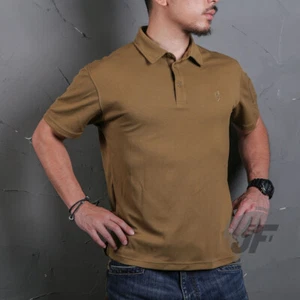 Emerson Men's Performance Polo Shirt Short Sleeve Top Shooting T-Shirt Quick Dry - Picture 1 of 11