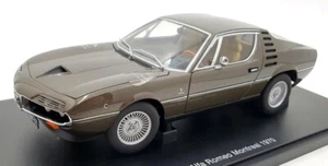 Autoart 1/18 Scale Diecast 70173 - Alfa Romeo Montreal - Met Dark Brown - Picture 1 of 5