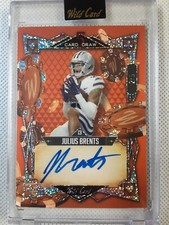 2023 Wild Card 5 Card Draw Julius Brents RC Auto  /5