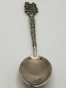 Souvenir Spoon Sterling Silver Monaco Palace Monte Carlo France Europe Travel - Picture 1 of 7