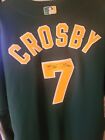 Oakland A's Rawlings Autographed Bobby Crosby Jersey Size 52
