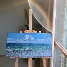 Original sea wave oil painting