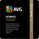 AVG ULTIMATE 2024, 10 Devices 1-3 Year Antivirus Cleaner Unlimited VPN AntiTrack