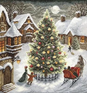 DIY Counted Cross Stitch Kit "Chrіstmas tree of wishes" - Picture 1 of 5