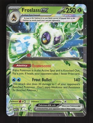 Froslass ex #003/182 SV04: Paradox Rift - NM - Image 1 of 2