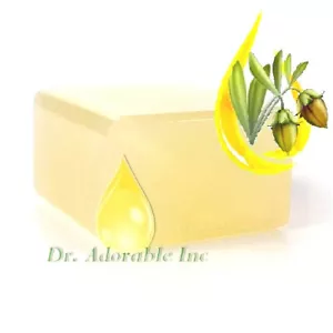 JOJOBA Clear Glicerina Melt & Sapone Base Bio Scegli Taglia Spedizione Gratuita - Foto 1 di 6