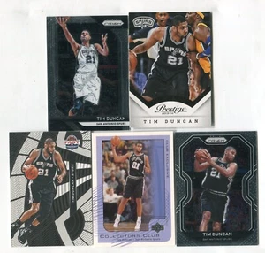 Lotto 5 carte basket Tim Duncan HOF SAN ANTONIO SPURS (lotto 18) - Foto 1 di 1