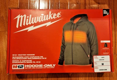 Milwaukee 306GN-20 M12 Heated Hoodie Green - Hoodie Only (Medium) - Image 1 of 4