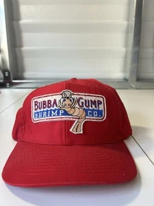 Vintage 90s Forest Gump Movie OFFICIAL Promo Hat Bubba Gump Shrimp Co Snapback  - Picture 1 of 10