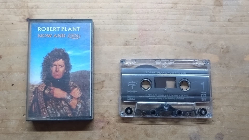 Robert Plant - Now and Zen - Vintage Cassette Tape - Image 1 of 1