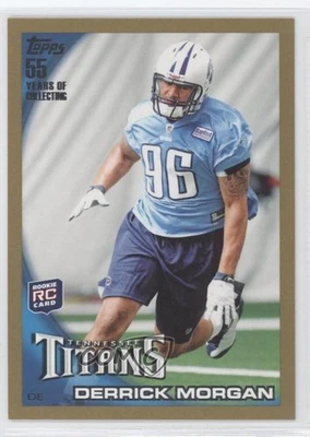 2010 Topps Gold /2010 Derrick Morgan #362 Rookie RC - Image 1 of 2