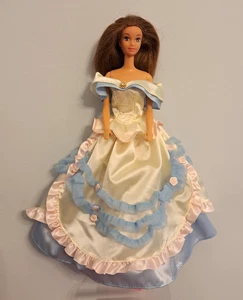 1997 Abito Principessa Sissi Gran Ballo+Barbie Mattel - Foto 1 di 8