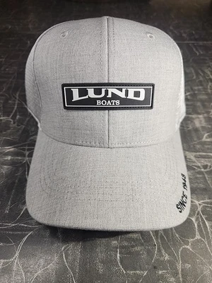 NUEVO Lund Boats Trucker Hat Strapback Cap Hombre Pesca Caza Aire Libre Antiguo 218 Foto 1 de 4
