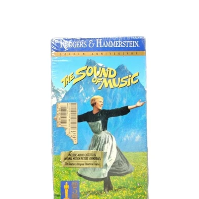 The Sound of Music VHS Golden Anniversary Bonus Audio Soundtrack Cassette Sealed - Image 1 of 4