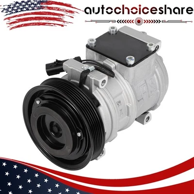 For Plymouth Voyager 2.4L 1996-2000 AC A/C Compressor & Clutch - Image 1 of 4