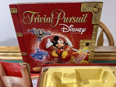 Disney Trivial Pursuit Board Game 100% Complete - Photo 1/4