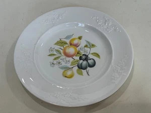 Spode Bone China England "Blanche de Chine" geprägter Obstteller - 9 Zoll - Bild 1 von 3