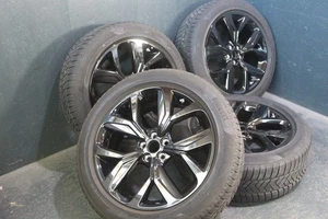 Original 20 Zoll Winterräder Jaguar i-pace J9D3-1007-KB schwarz - Bild 1 von 9