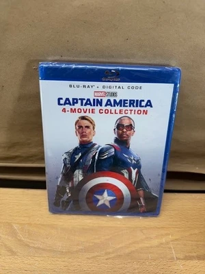 Captain America 4-Movie Collection (Blu-Ray, Digital) Foto 1 de 2