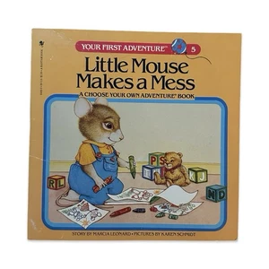 Little Mouse Makes a Mess Choose Your Own Adventure Book - Imagen 1 de 3