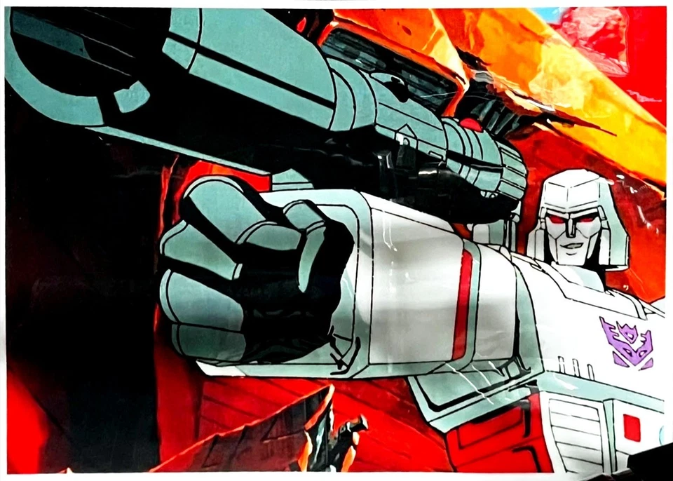 MEGATRON CUSTOM PRINT • 1986 G1 TRANSFORMERS THE MOVIE - Image 1 of 1